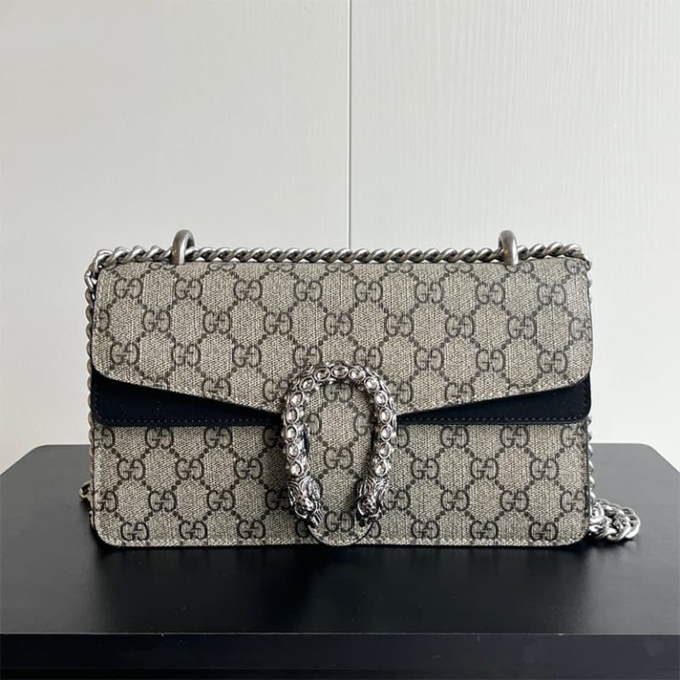 GUCCI high quality women shoulder bag handbag Flap design Horseshoe shape accessories-14
