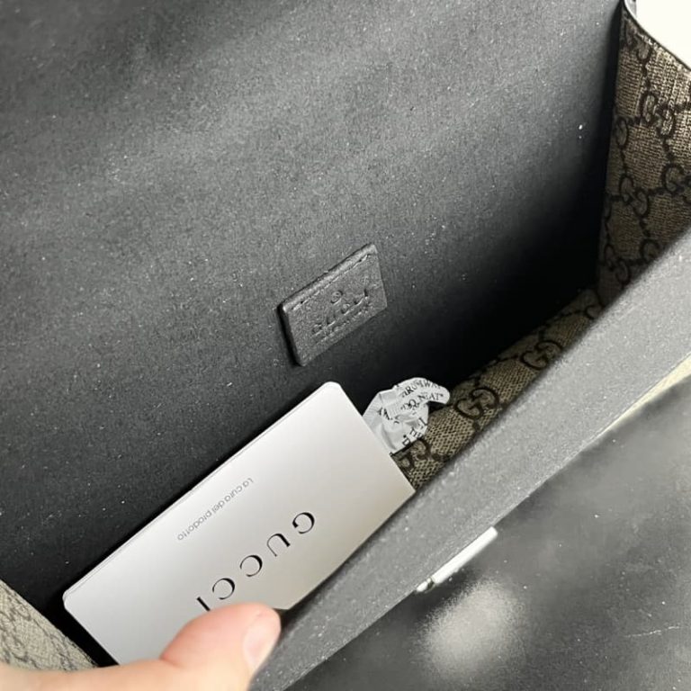 GUCCI high quality women shoulder bag handbag Flap design Horseshoe shape accessories-17