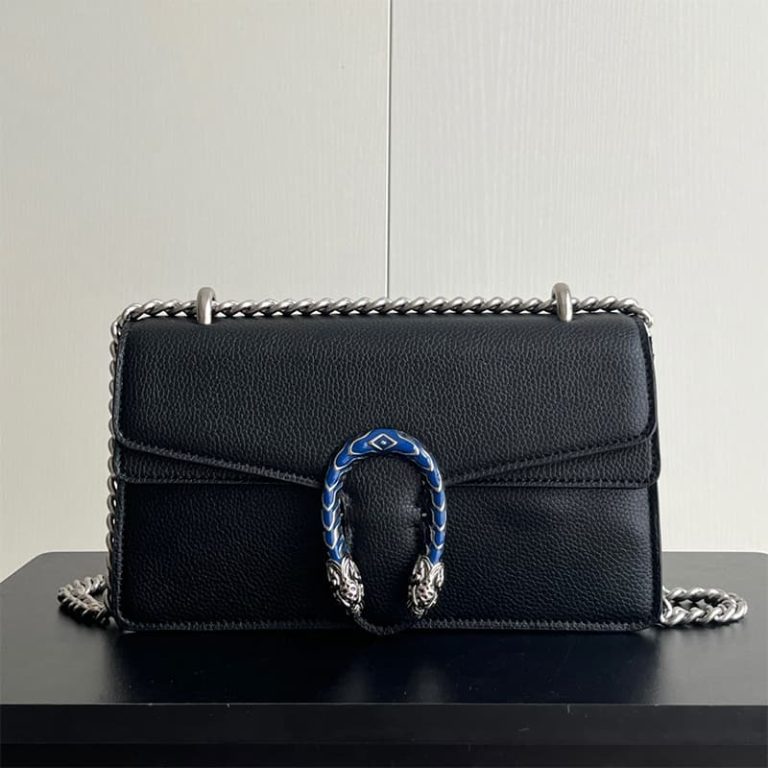 GUCCI high quality women shoulder bag handbag Flap design Horseshoe shape accessories-3