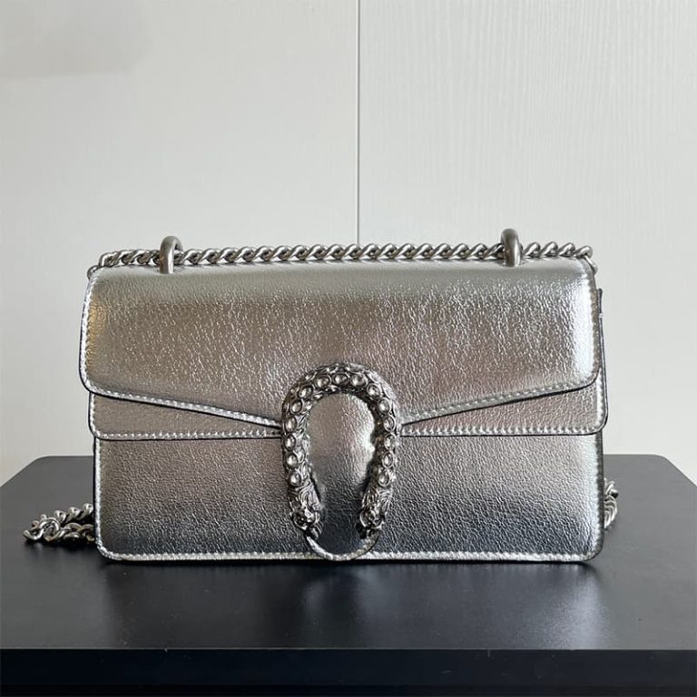 GUCCI high quality women shoulder bag handbag Flap design Horseshoe shape accessories-5