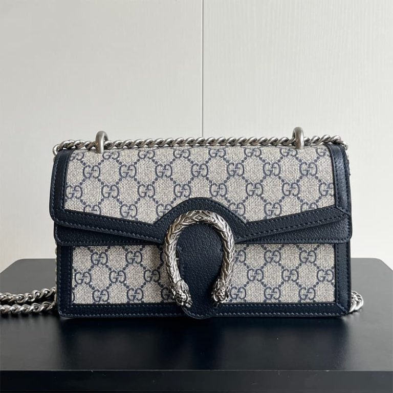 GUCCI high quality women shoulder bag handbag Flap design Horseshoe shape accessories-6