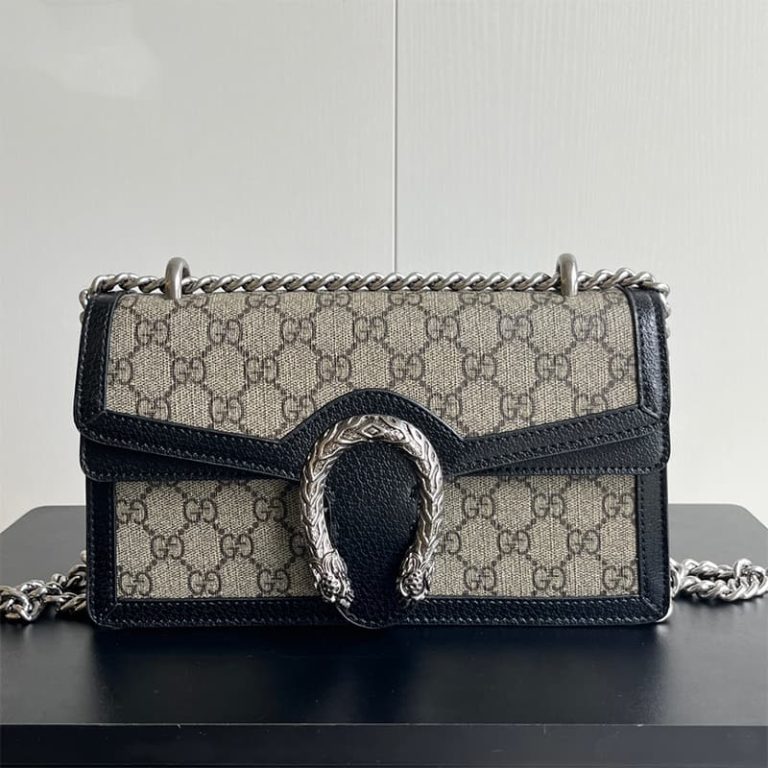 GUCCI high quality women shoulder bag handbag Flap design Horseshoe shape accessories-7