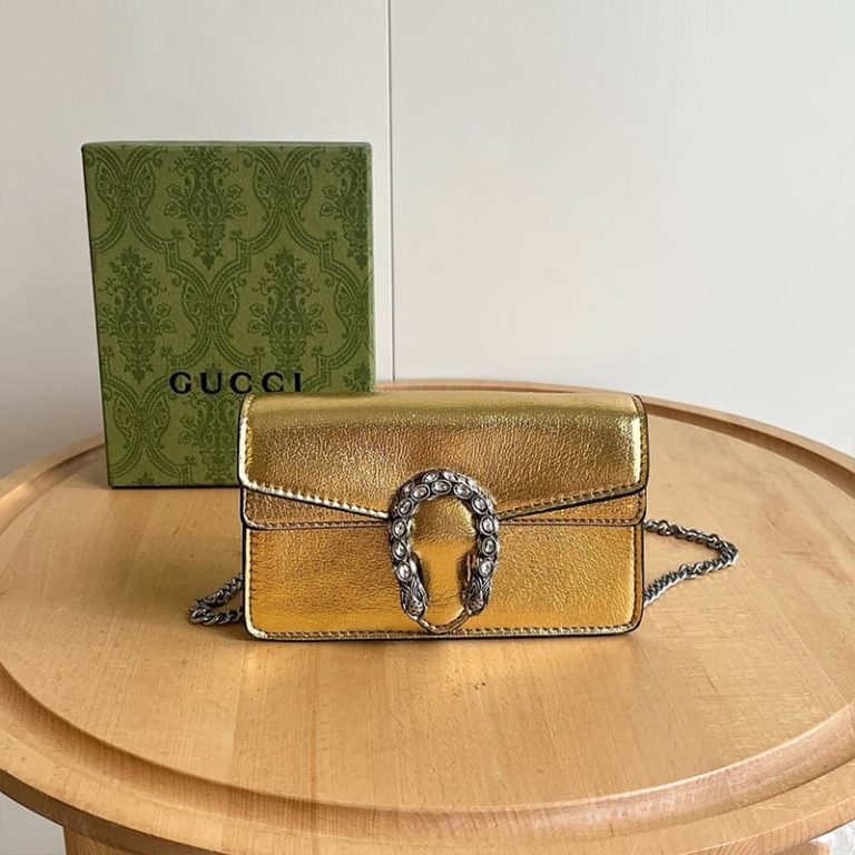 GUCCI high quality women shoulder bag handbag Flap design rhinestone accessories decoration-1