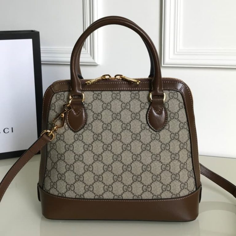 GUCCI high quality women shoulder bag handbag surface letters embroidery decoration front gold accessories-2