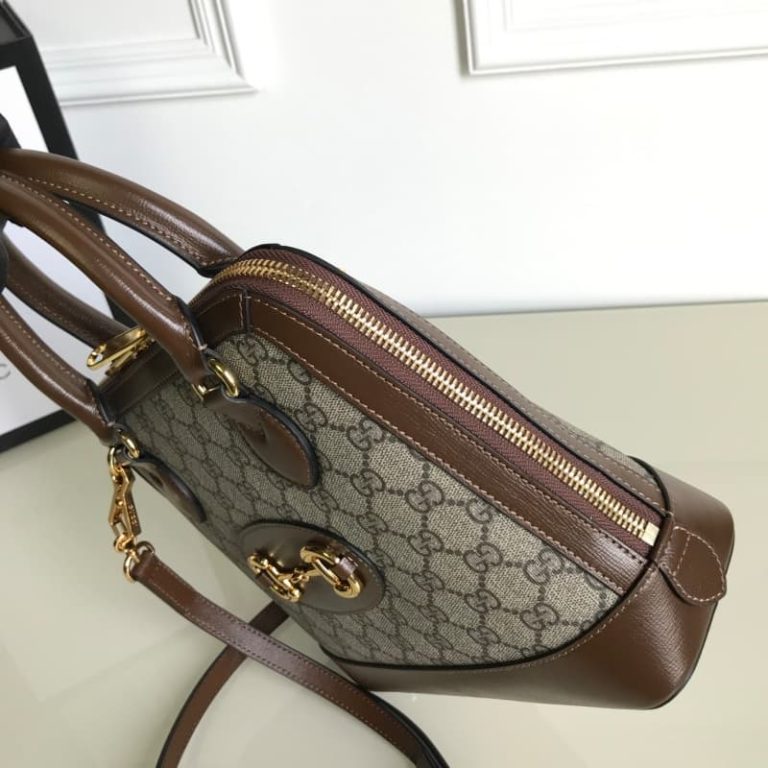 GUCCI high quality women shoulder bag handbag surface letters embroidery decoration front gold accessories-4