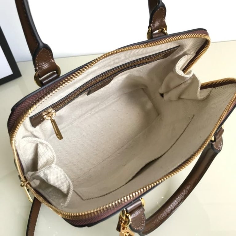 GUCCI high quality women shoulder bag handbag surface letters embroidery decoration front gold accessories-6