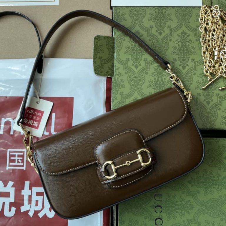 GUCCI high quality women shoulder bag handbag with flap design and gold color accessories on the front-1