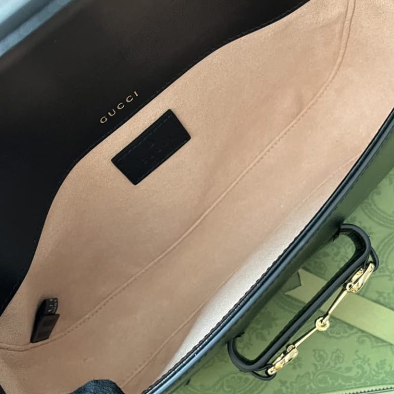 GUCCI high quality women shoulder bag handbag with flap design and gold color accessories on the front-13