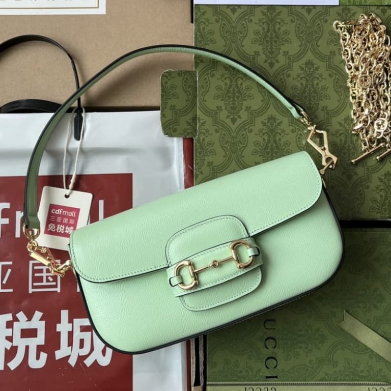 GUCCI high quality women shoulder bag handbag with flap design and gold color accessories on the front-7