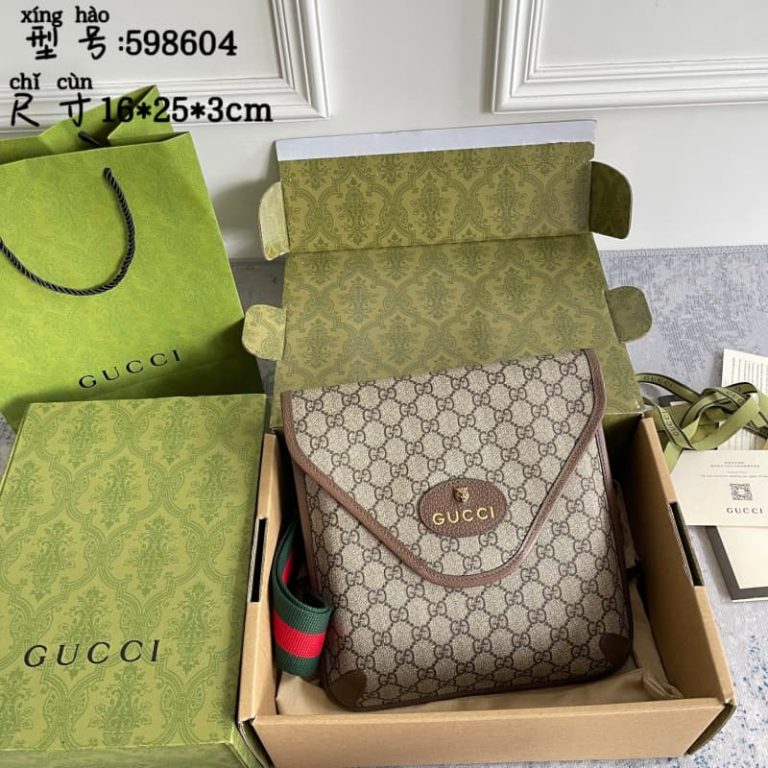 Gucci GG Supreme Bucket Bag-1