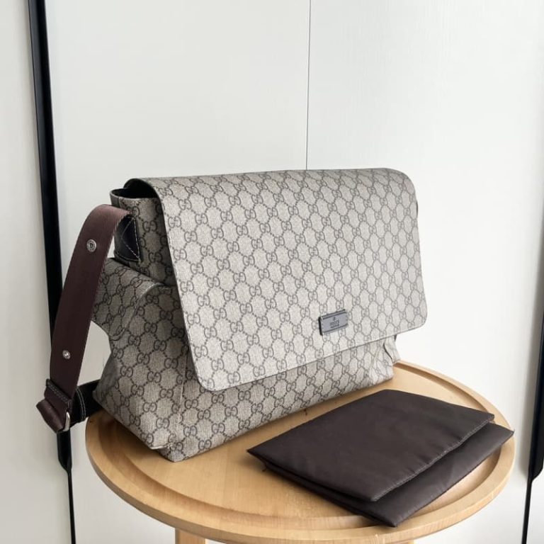 Gucci GG Supreme Diaper Bag-6