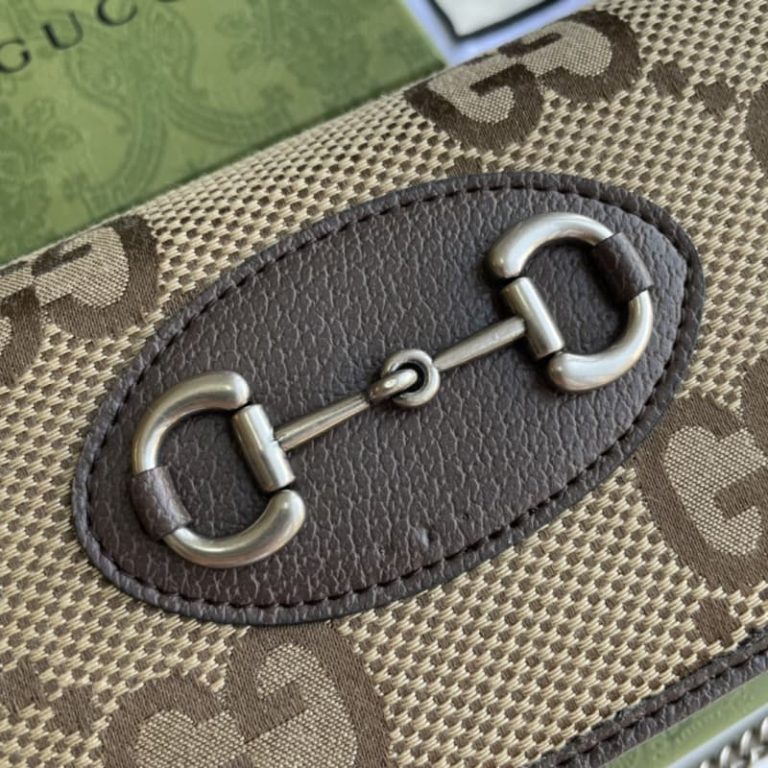 Gucci Horsebit 1955 Wallet With Chain-11