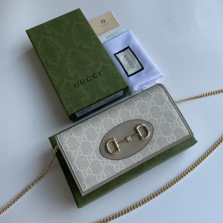 Gucci Horsebit 1955 Wallet With Chain-14