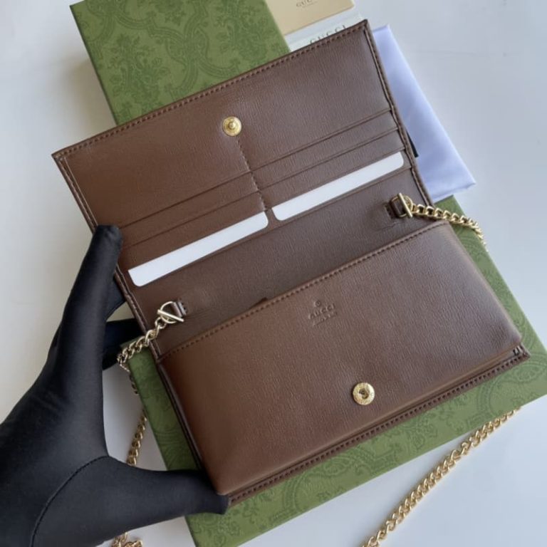 Gucci Horsebit 1955 Wallet With Chain-5