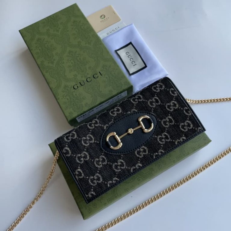Gucci Horsebit 1955 Wallet With Chain-8