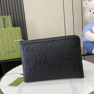 Gucci best quality Jumbo GG pouch 21x 30x2cm