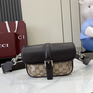 Gucci best quality GG Super Mini Crossbody Bag 13x20x5cm LB422