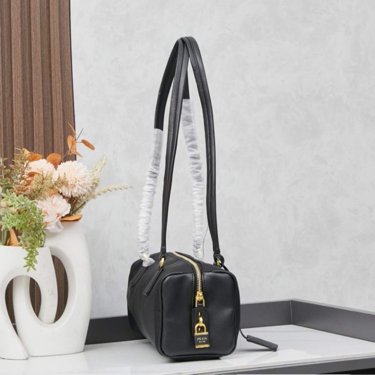 Prada Black medium top-handle bag-2