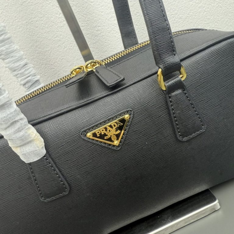 Prada Leather Top-Handle Bag-3