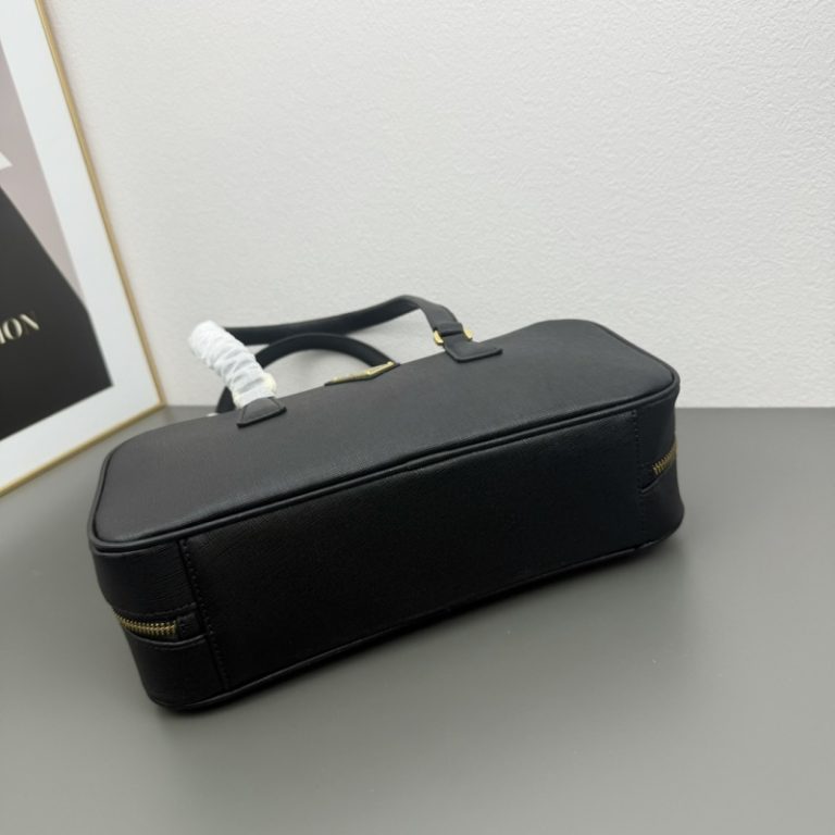 Prada Leather Top-Handle Bag-4