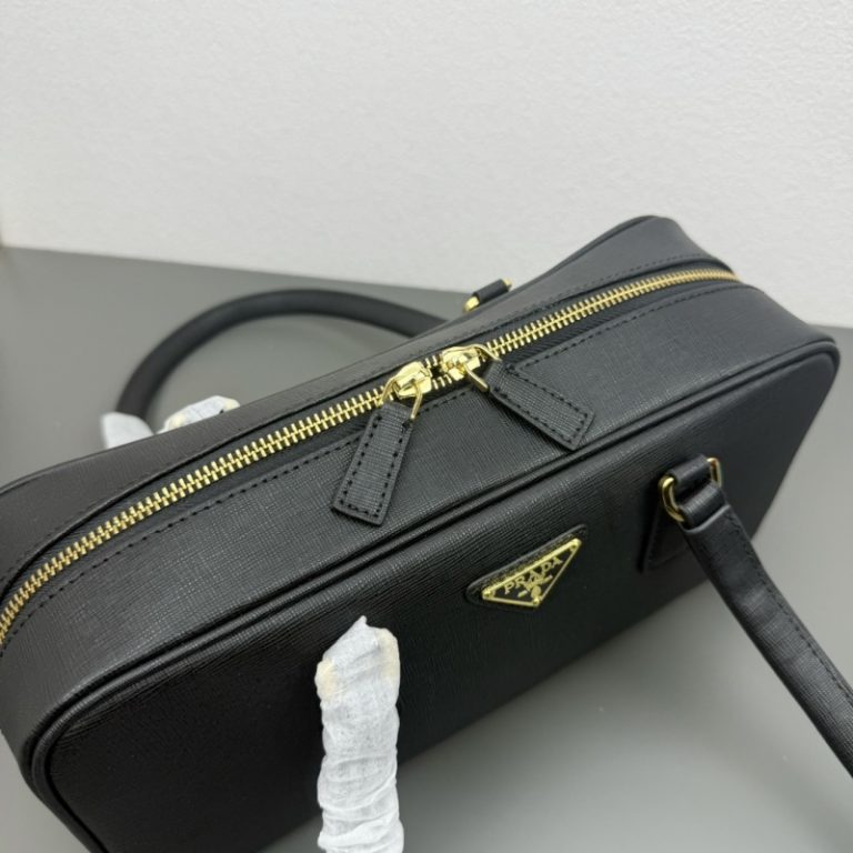 Prada Leather Top-Handle Bag-5