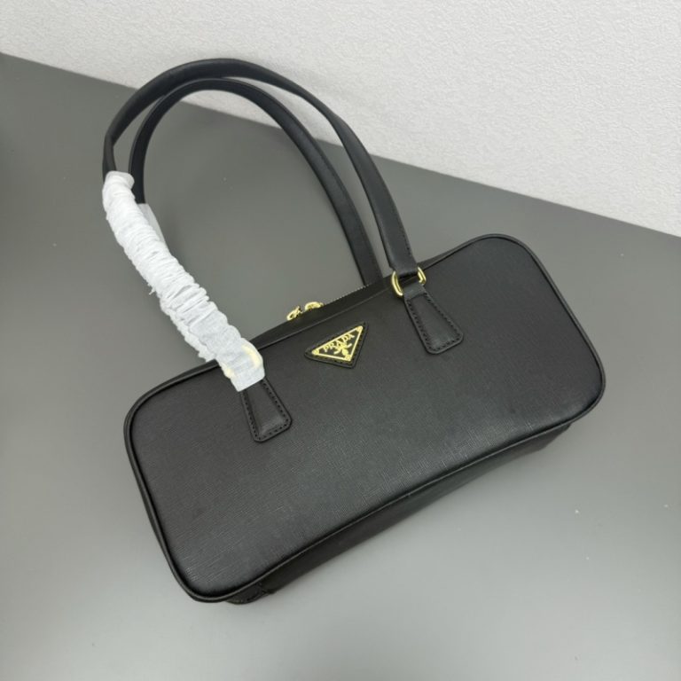 Prada Leather Top-Handle Bag-6