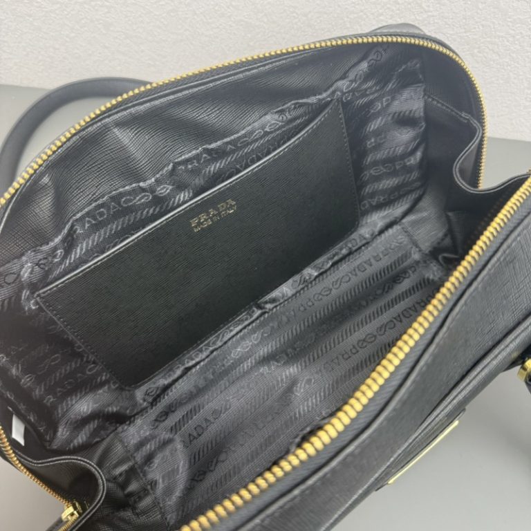 Prada Leather Top-Handle Bag-7