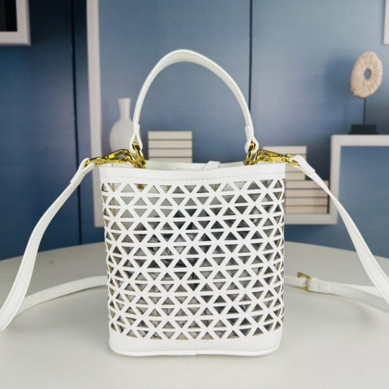 Prada Panier Leather Mini-bag with cut-out motif-3