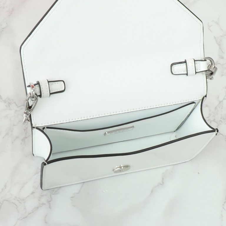 Prada Spazzolato Triangle Logo Chain Bag-6