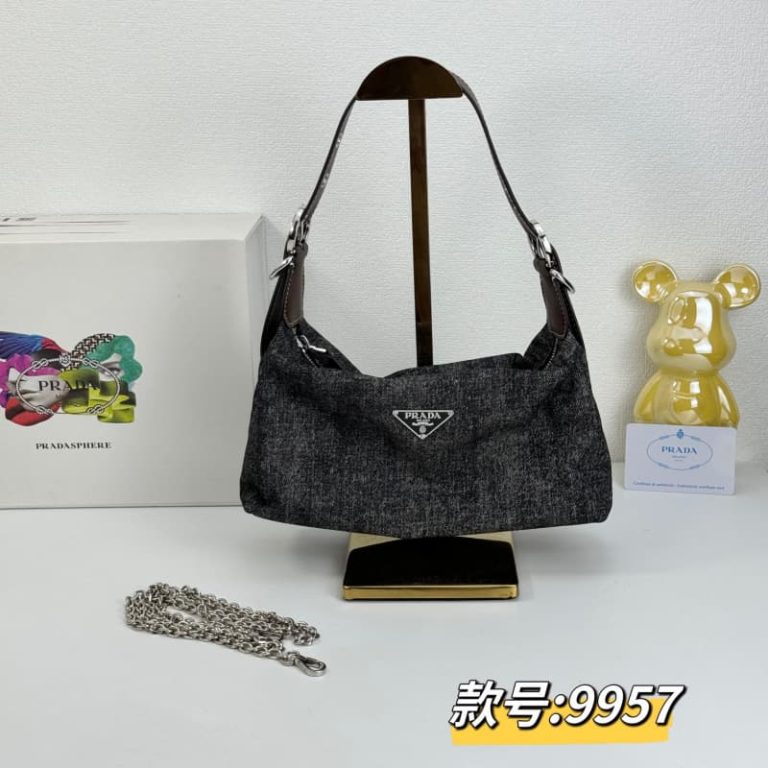 Prada high quality Hobo Handbags-7
