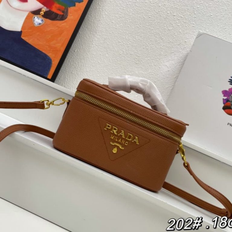 High quality Prada new box bag women shoulder bag handbag front iconic logo pattern-5