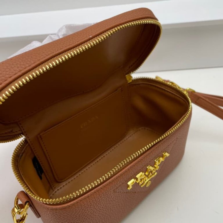 High quality Prada new box bag women shoulder bag handbag front iconic logo pattern-9