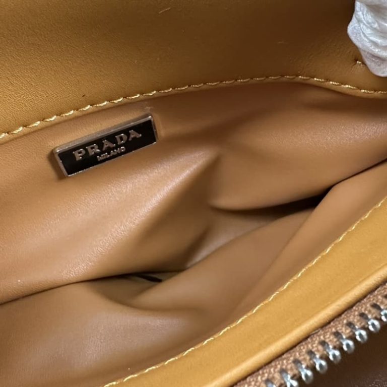 High quality Prada shopping bag women shoulder bag handbag front iconic logo pattern-13