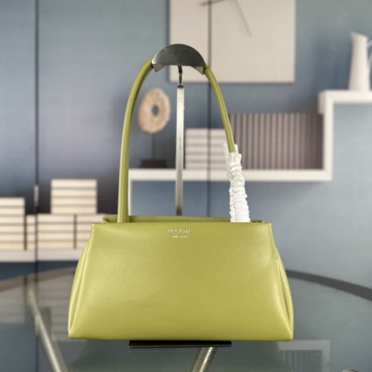 High quality Prada shopping bag women shoulder bag handbag front iconic logo pattern-5