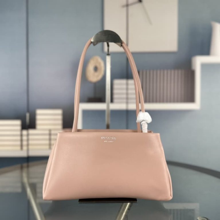 High quality Prada shopping bag women shoulder bag handbag front iconic logo pattern-7