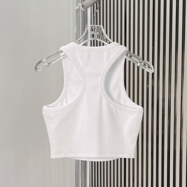 ALO new summer and autumn ribbed elastic sports vest for sports girls with a sweet summer look-3