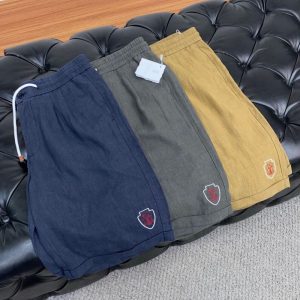 Loro Piana latest casual linen shorts casual and versatile casual and lazy style customized imported linen fabric FZ392