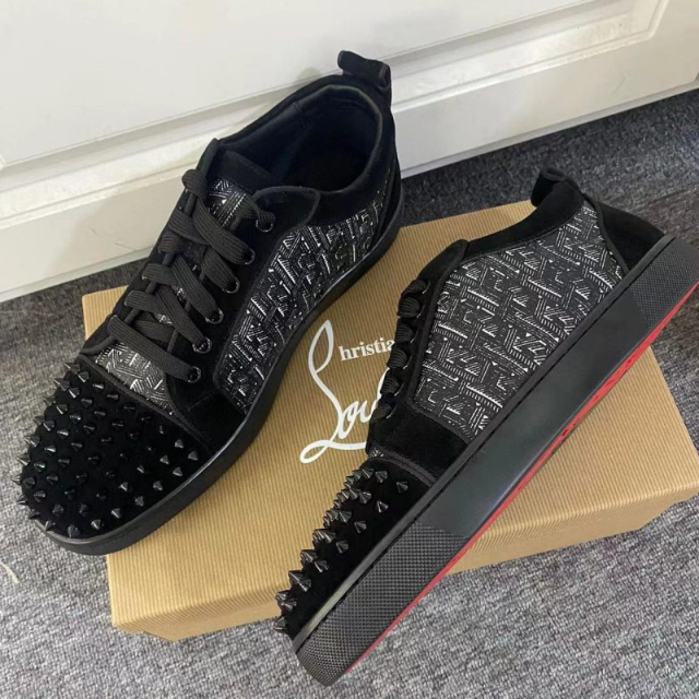 Christian Louboutin Black Rivet Casual Shoes Review: Are They Worth the Hype?