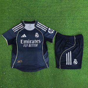 Spain-La Real Stripes away player version kid kit Summer Sportswear GS006