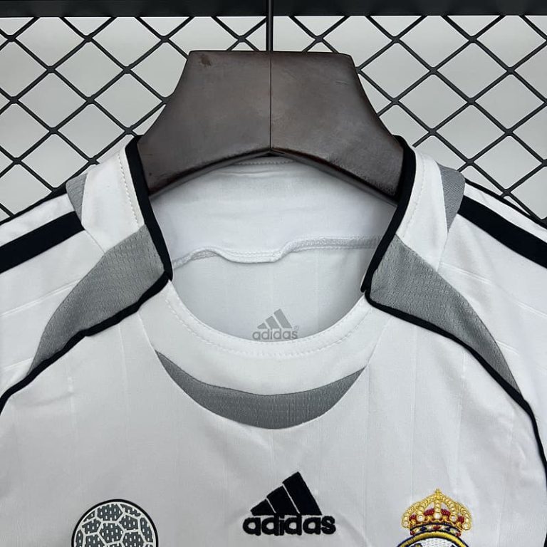 Spain-La Real White home retro kid kit Summer Sportswear GS009-3