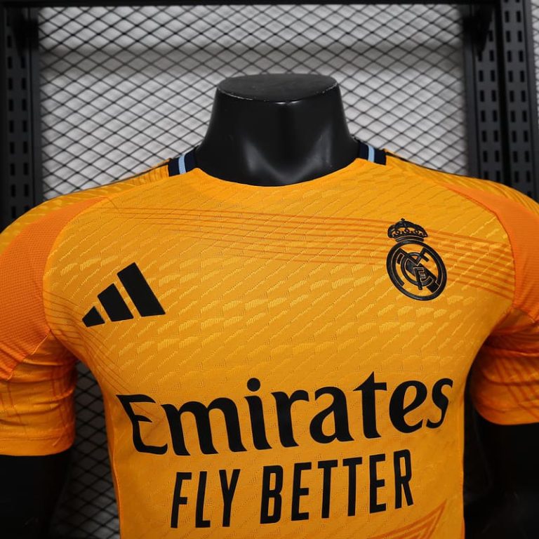 Spain-La Real away orange player version jersey Summer Sportswear GS013-2