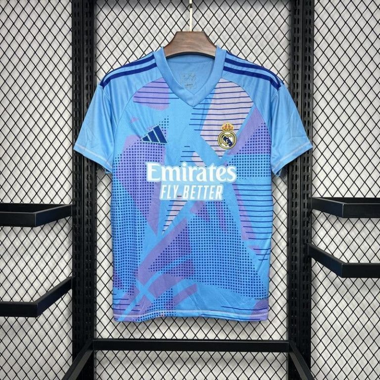 Spain-La Real blue goalkeeper jersey Summer Sportswear GS014-1