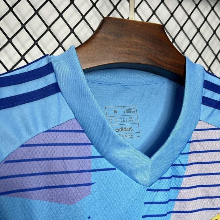 Spain-La Real blue goalkeeper jersey Summer Sportswear GS014-3