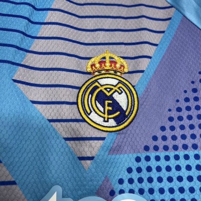 Spain-La Real blue goalkeeper jersey Summer Sportswear GS014-4