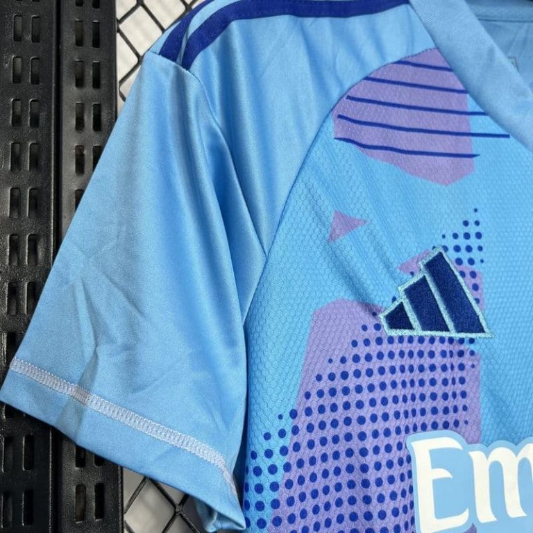 Spain-La Real blue goalkeeper jersey Summer Sportswear GS014-5