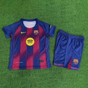 Spain-La Real home player version kid kit Sportswear GS018