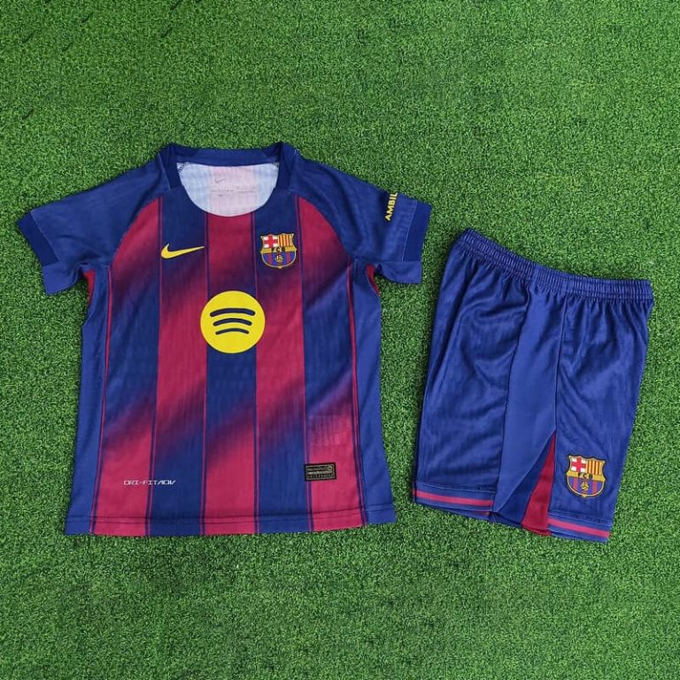 Spain-La Real home player version kid kit Sportswear GS018-1