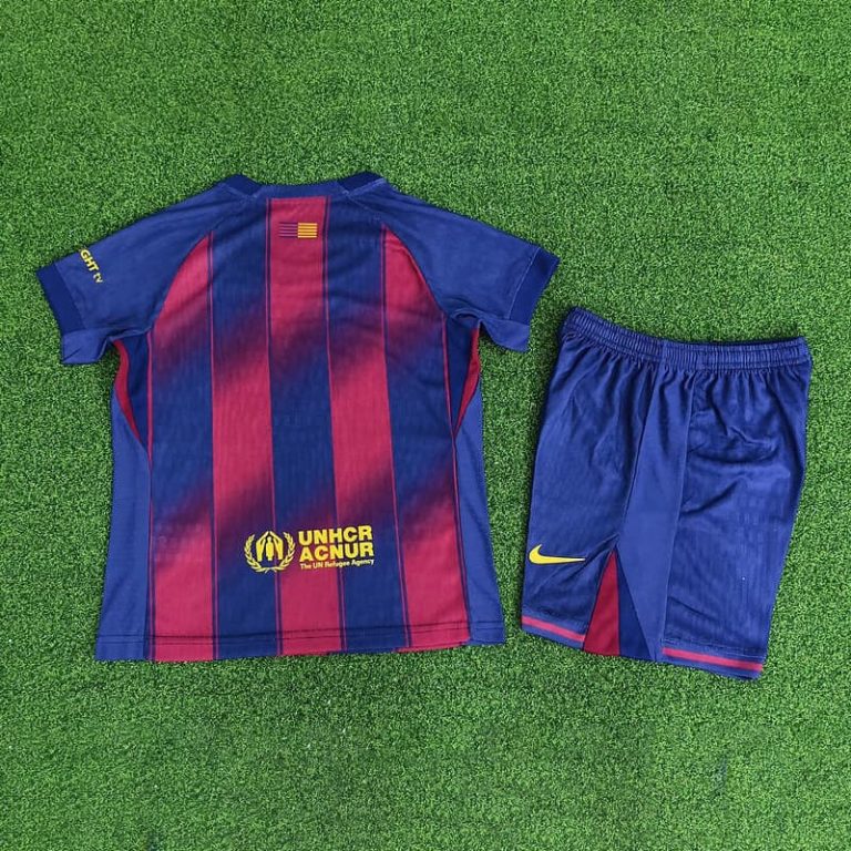 Spain-La Real home player version kid kit Sportswear GS018-2