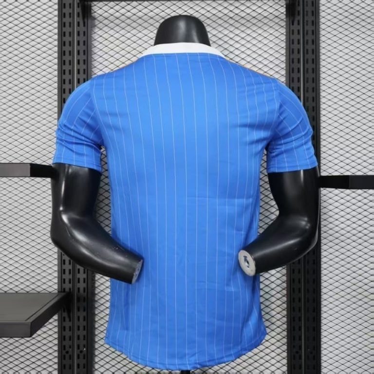 Top AAA+Spain-La Real Madrid Blue Retro Model Player Version Jersey GS002-2