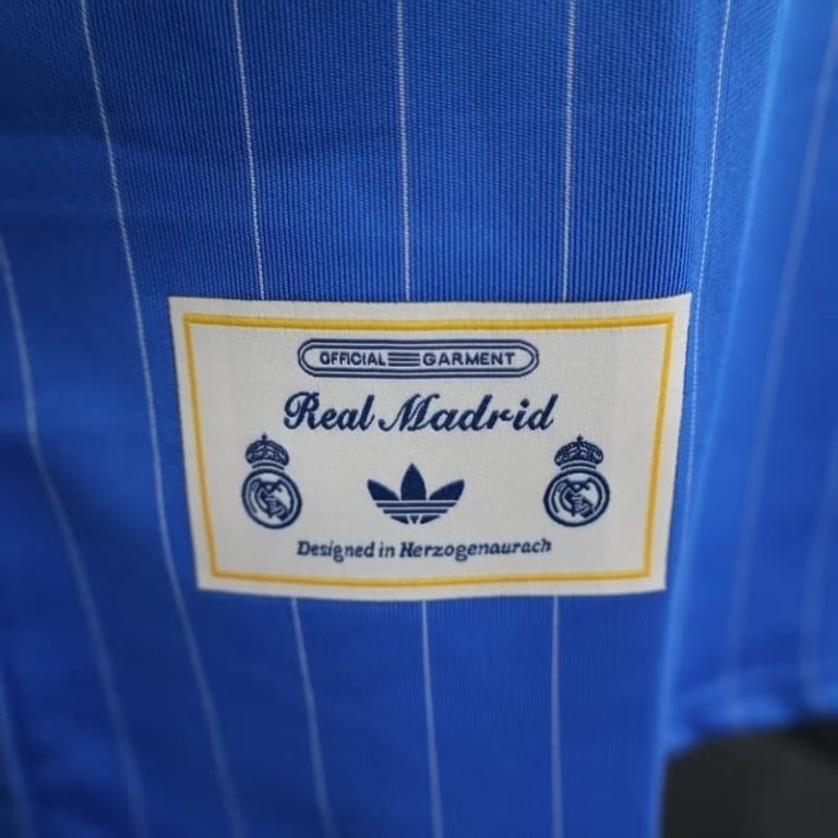 Top AAA+Spain-La Real Madrid Blue Retro Model Player Version Jersey GS002-6